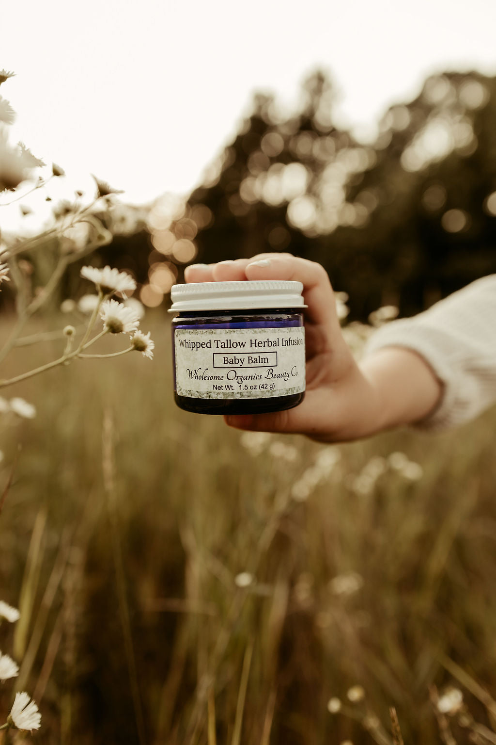 Whipped Tallow Herbal Infusion |Baby Balm|