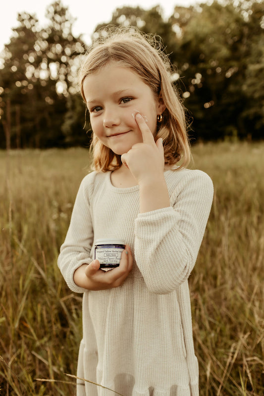 Whipped Tallow Herbal Infusion |Baby Balm|
