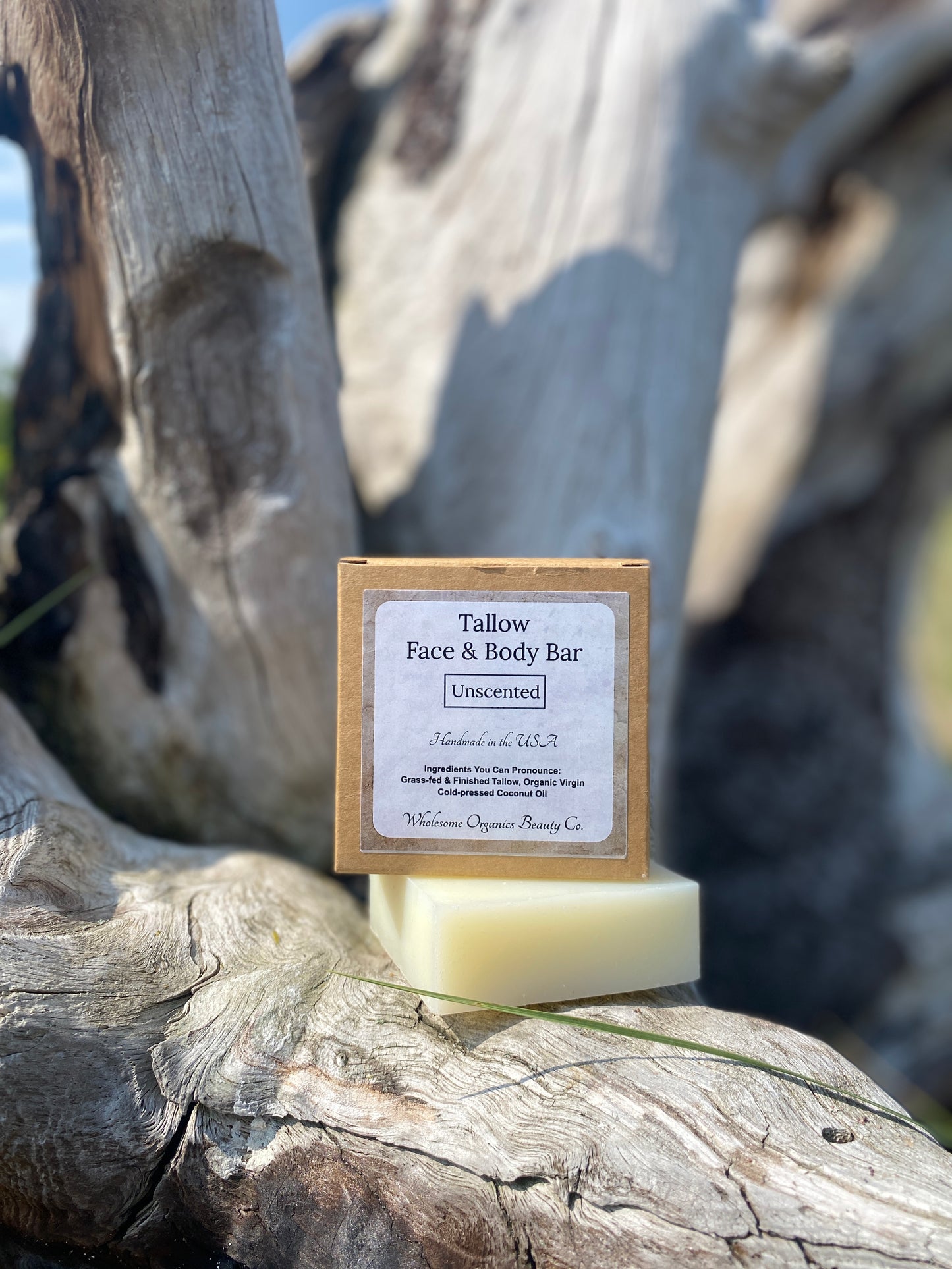 Tallow Face & Body Bar |Unscented|