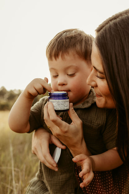 Whipped Tallow Herbal Infusion |Baby Balm|