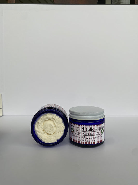 Candy Cane Cottage Whipped Tallow Balm