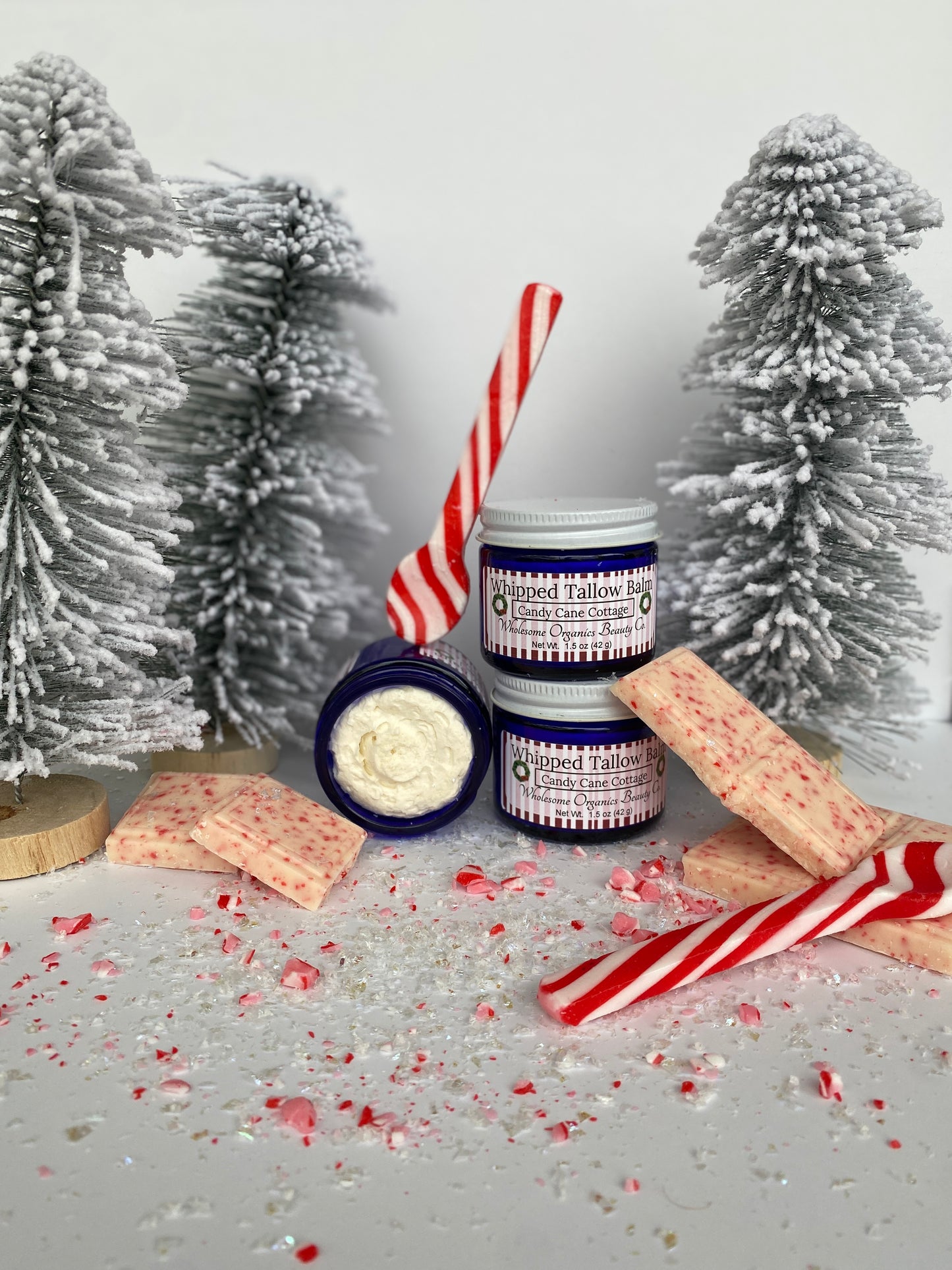 Candy Cane Cottage Whipped Tallow Balm
