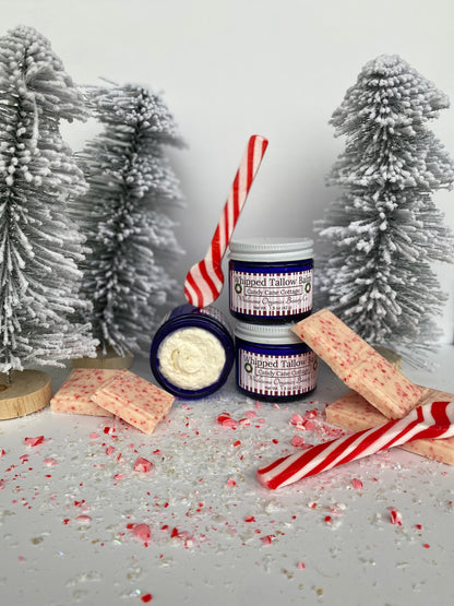 Candy Cane Cottage Whipped Tallow Balm