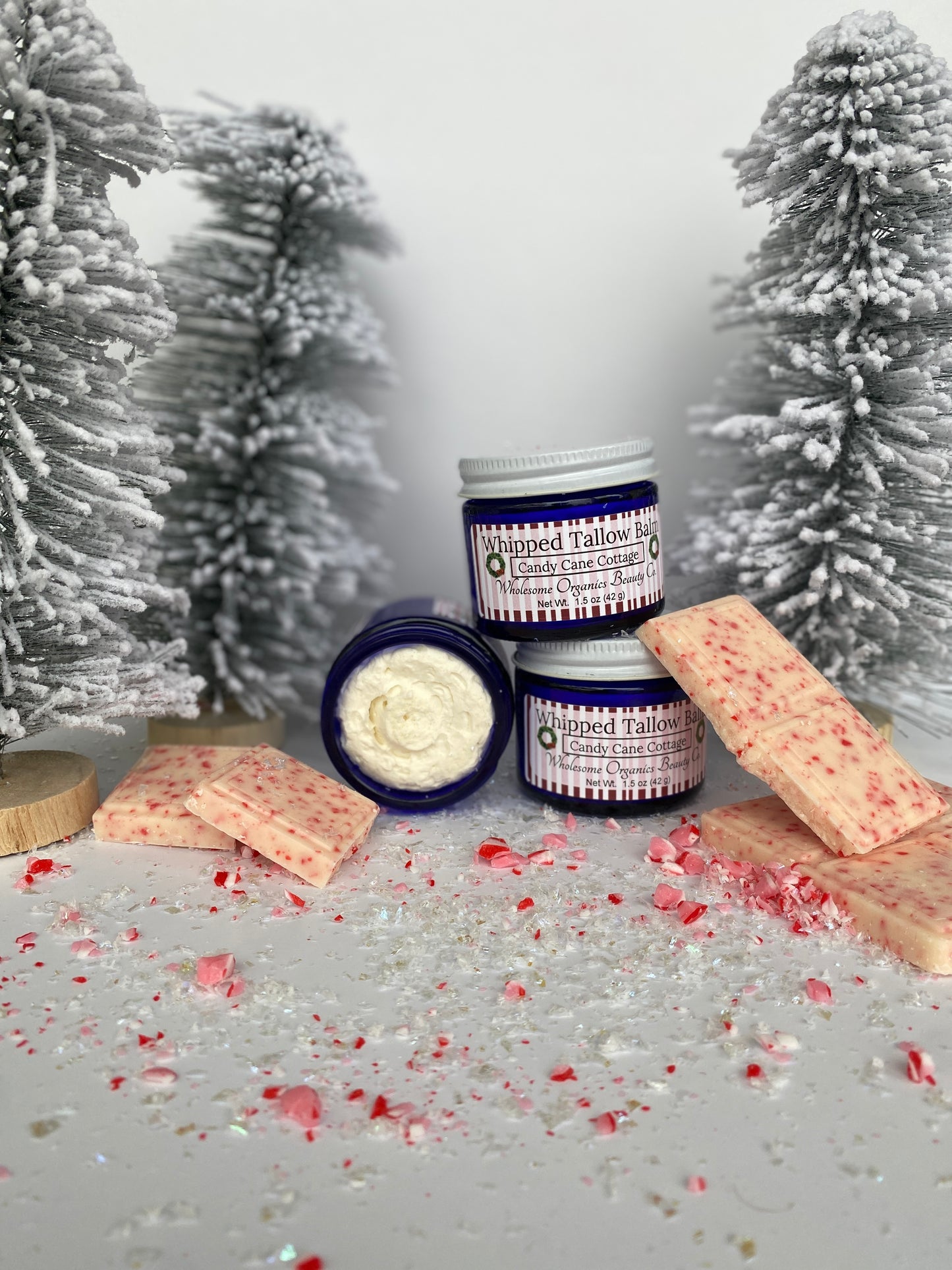 Candy Cane Cottage Whipped Tallow Balm
