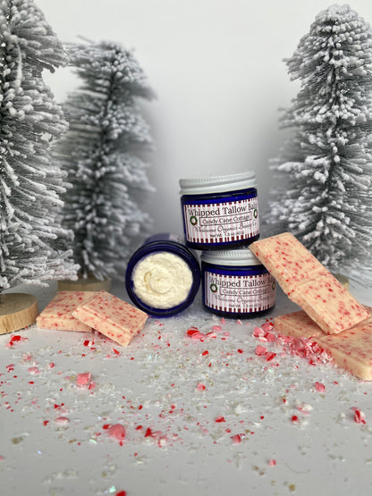 Candy Cane Cottage Whipped Tallow Balm