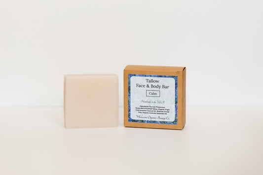Tallow Face & Body Bar |Calm|